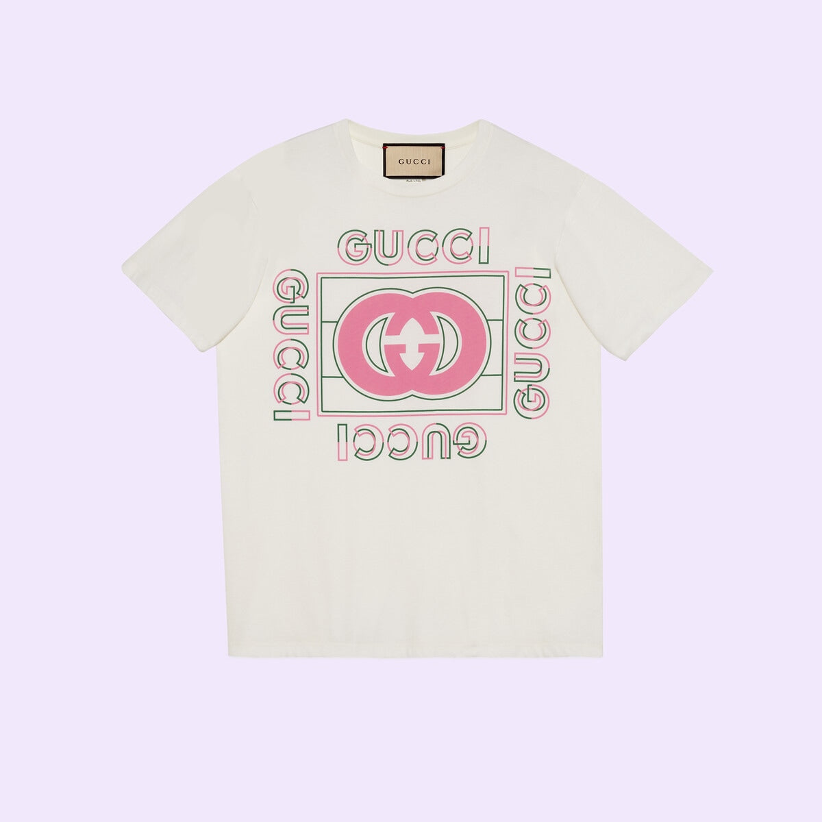 Pink Vintage Print T-SHIRT