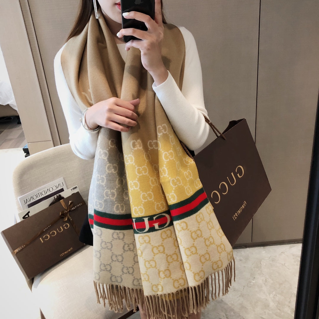 6 Colors Classic Bee Pattern Scarf