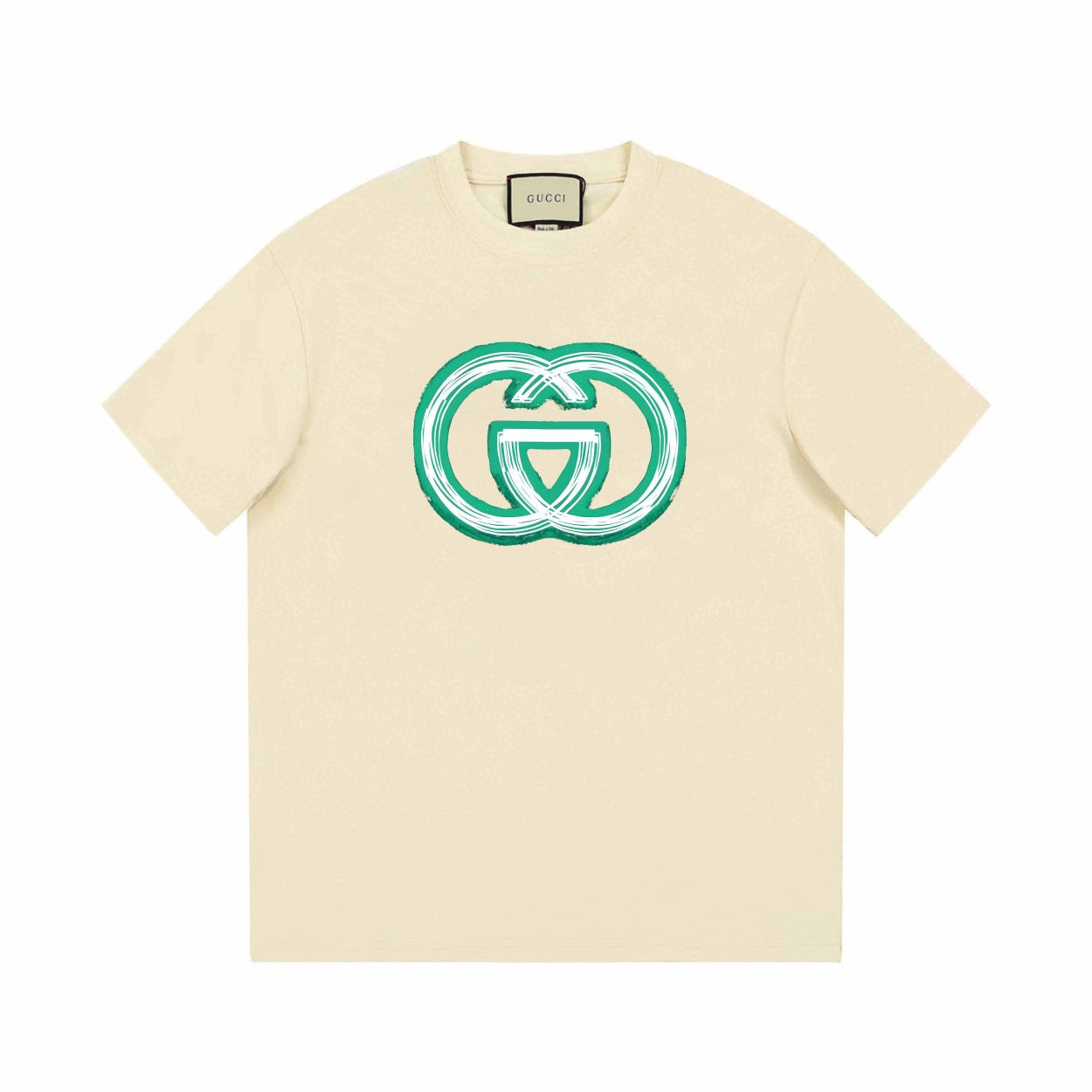 Classic Green Print T-Shirt