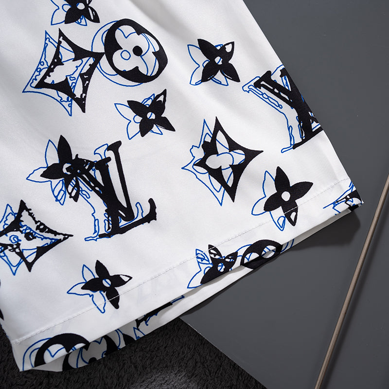 Men's printed shorts-22