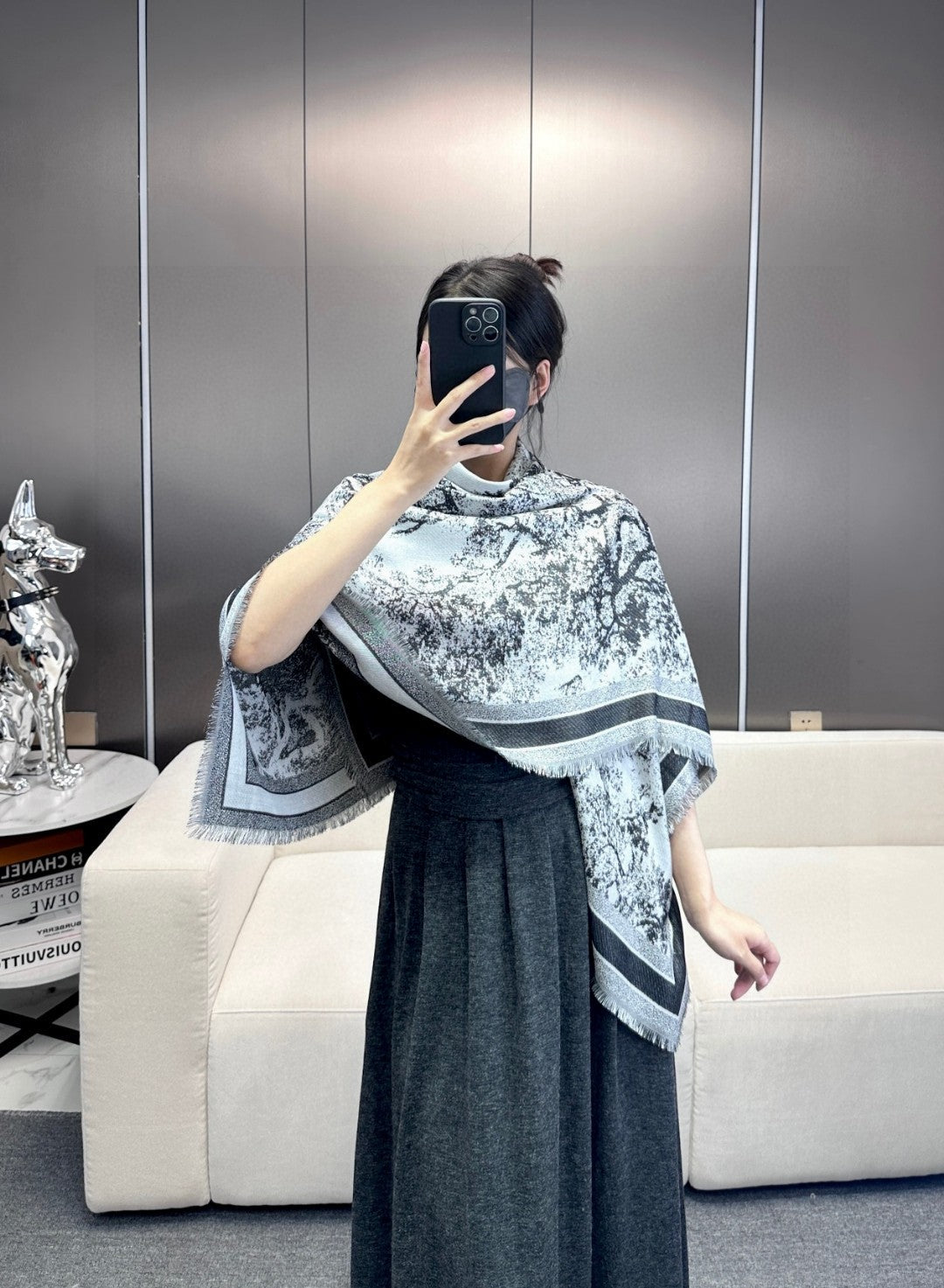 Elegant Knit Scarf – New Collection-44