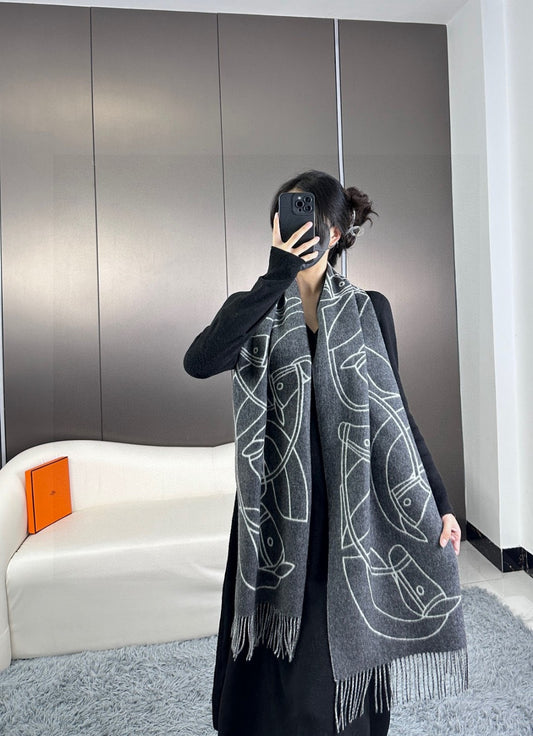 Elegant Knit Scarf – New Collection-55